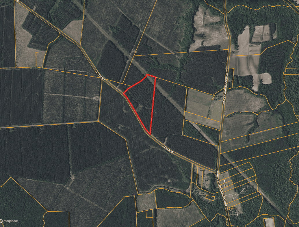 21 Acres Timberland & Hunting Near New Bern NC